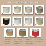 Royal Designs, Inc. Shallow Drum Hardback Lamp Shade, HB-610-16AGL, Antique G...