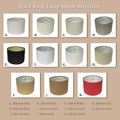 Royal Designs, Inc. Shallow Drum Hardback Lamp Shade, HB-610-16AGL, Antique G...