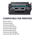 CF289X 89X Black Toner Cartridge 2 Pack (with Chip) Compatible Replacement fo...