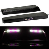 ASPL Visor Lights bar 2-15 LED 29 Flash Patterns Interior Upper Windshield Sp...