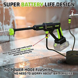 Cordless Pressure Washer,1060 PSI Battery Power Washer with 5.0Ah Superpower ...