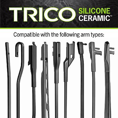 TRICO Silicone Ceramic Coated 24" + 19" Super Premium Automotive Replacement ...