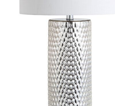 JONATHAN Y JYL1013A Isabella 30" Glass LED Table Lamp Contemporary Transition...