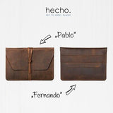 Full-Grain Leather Sleeve for iPad (1-10) & iPad Air (1-5) - Handmade & Fair ...