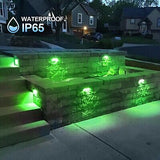 DC 12V LED Hardscape Light 7 Inch RGBW 2W Deck Step Light Low Voltage,Paver W...