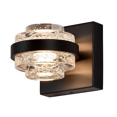 VONN Lighting Milano VAW1331BL 6" 1-Light Integrated LED ETL Certified Wall S...