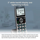 VTech VS306-5 5 Handsets Cordless Phone with 5 Handset, Silver/Black