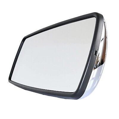 for Freightliner Chrome Heated Main Mirror Side View Mirror Rear View Mirror ...