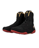 Venum Contender Boxing Shoes Black/Gold/Red 7.5 Men/9 Women