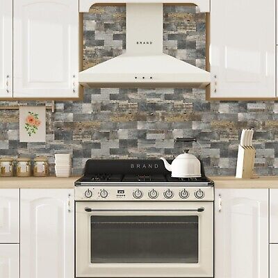 20-Pack Peel and Stick Tile Backsplash 12"X12" PVC Wall Tiles, Stick on Backs...