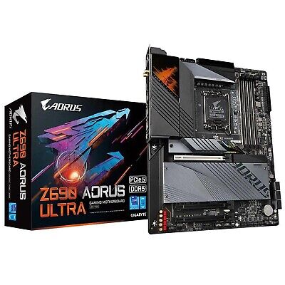 Gigabyte Z690 AORUS ULTRA ATX Motherboard - Supports 12th Gen Intel Core Proc...