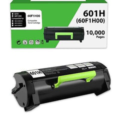 60F1H00 601H Toner Cartridge Compatible Replacement for Lexmark 601H 60F1H00 ...