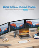 Baseus 17-in-1 USB C Docking Station to Cast on 3 Monitors with 100W PD USB-C...