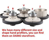 DAMO V25 1 inch Full Bullnose Diamond Hand Profiler Router Bit Profile Wheel ...