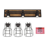 LALUZ Bathroom Vanity Light Fixtures, Farmhouse Bathroom Light Fixtures with ...