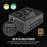 Corsair RM1200x Shift Fully Modular ATX Power Supply - Modular Side Interface...