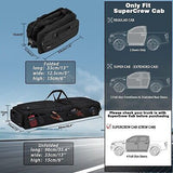 Under Seat Storage Bag Fit for SuperCrew Cab, Collapsible Truck UnderSeat Org...