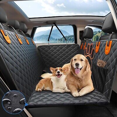 2024 Upgraded Dog Car Seat Cover,Back Seat Extender with Hard Bottom(Holds 48...