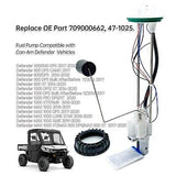 709000662 47-1025 Fuel Pump Compatible with Can-Am Defender 500 800 1000 PRO/...