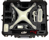 Case Club Pre-Cut Waterproof Compact Drone Case - Fits DJI Phantom 4 (Gen 2)