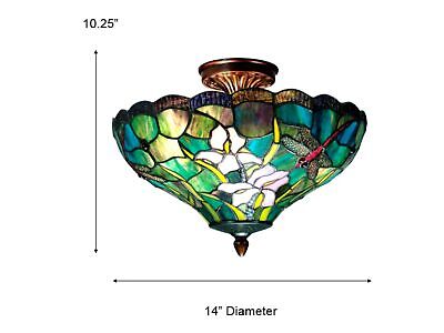 Dale Tiffany Savannah Flush-Mount Light