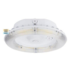 LED Round Canopy Light 100W, Selectable Wattage (100/80/60W) and Color Temper...