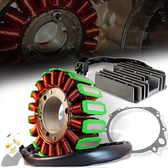 ExtremePowersports OE Magneto Coil Stator+Voltage Rectifier+Gasket For 96-00 ...