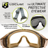 Revision Military Desert Locust Goggle Essential Black