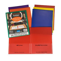 C-Line Classroom Connector School-to-Home Folders, Assorted Colors, 36 per Bo...