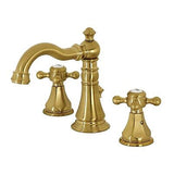 Kingston Brass FSC1973BX Metropolitan Widespread Bathroom Faucet, Brushed Bra...