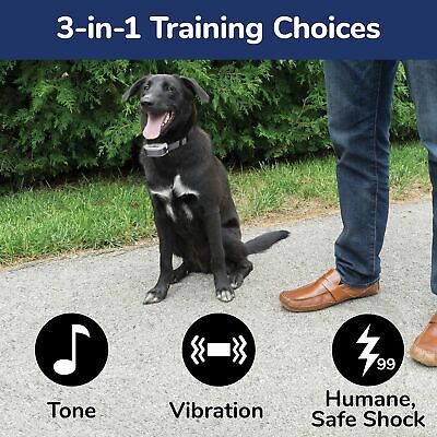 FreeSpirit Dog Training Collar with Remote - Safe Shock Collar with Tone, Vib...