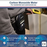 INFICON 715-202-G1 CO Check Carbon Monoxide Meter with Holster Case, 1/999ppm...