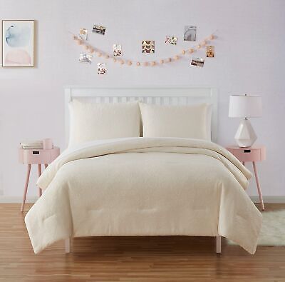 Olivia & Finn - Full Size Comforter Set, Soft Plush Bedding with Matching Sha...