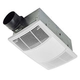 Broan-NuTone Non-Lit PowerHeat Bathroom Exhaust Fan and Heater, 80 CFM, 1.5 S...