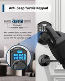 TEEHO TE001L Keyless Entry Door Lock with 2 Handles - Electronic Keypad Deadb...