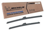 Michelin 40-2420SPBA Pro Plus Silicone Twin Pack 24 & 20 inch Wiper Blade Fit...