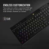 Corsair K100 AIR Wireless RGB Mechanical Gaming Keyboard - Ultra-Thin, Sub-1m...