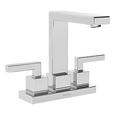 Symmons SLC-3612-1.0 Duro 4 in. Centerset 2-Handle Bathroom Faucet with Drain...