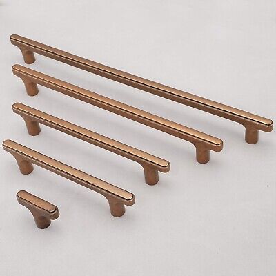 10 Pack Antique Brass Cabinet Pulls 10 Inch Hole Centers Kitchen Cabinet Hand...