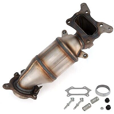 High Flow Front Catalytic Converter Kit Direct-Fit Honda Accord 2008 2009 201...