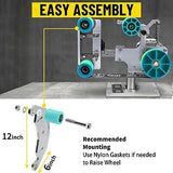 Belt Grinder 2" x 72" Wheel Set, Knife Grinder Wheel Set w/D Plate, Made of M...