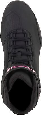 Alpinestars Women's Stella Sektor Shoes, Black/Fuchsia, 7.5