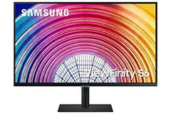 SAMSUNG ViewFinity S60UA Series 24-Inch WQHD Monitor, 75Hz, 24-inch, Black