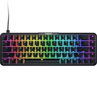 FNATIC STREAK65 - Compact RGB 60 Gaming Mechanical Keyboard - Speed Switches ...