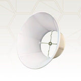 Royal Designs Shallow Drum Bell Billiotte Wall Lamp Shade, Beige, 8 x 12.5 x ...