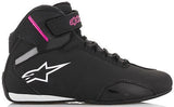 Alpinestars Women's Stella Sektor Shoes, Black/Fuchsia, 7.5