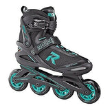 Roces Women's ICON Outdoor Breathable Fitness Comfort 4 80mm Wheels Racing In...