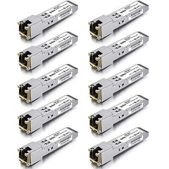 Gigabit SFP to RJ45 Copper SFP 1000Base-T, 1.25G Copper SFP-T, SFP to Etherne...