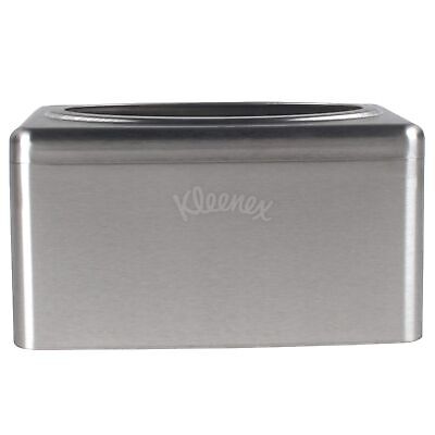 Kleenex Stainless Steel Countertop Box Towel Cover (09924), for Kleenex POP-U...