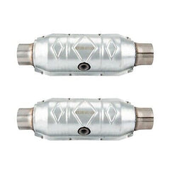 KAC 2pcs High Flow Catalytic Converter Kit Compatible with Inlet/Outlet 99306...